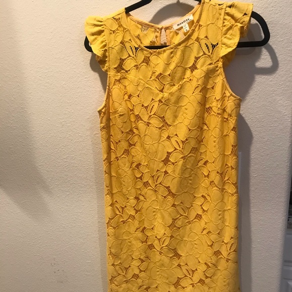 monteau yellow dress